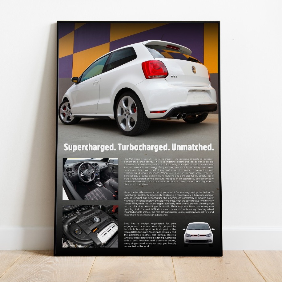 Volkswagen Polo GTI Poster