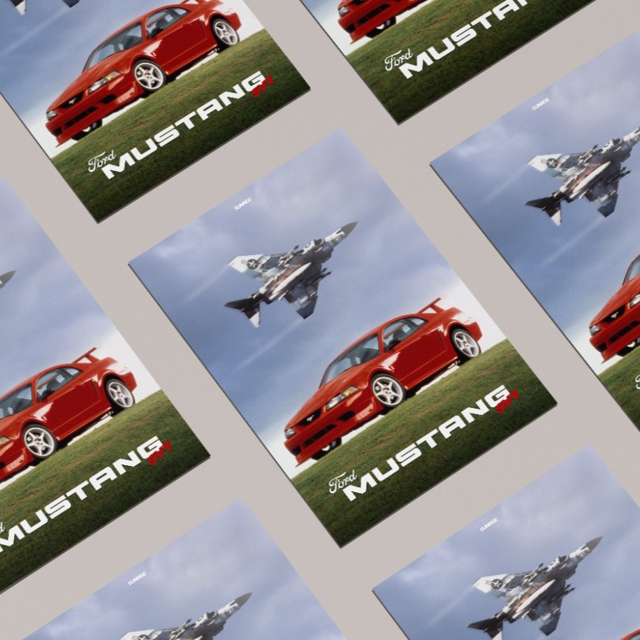 Ford Mustang SVT Cobra R Poster