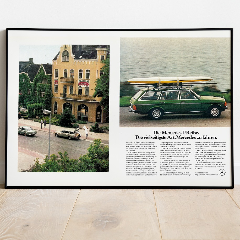 Mercedes T-Reihe Poster