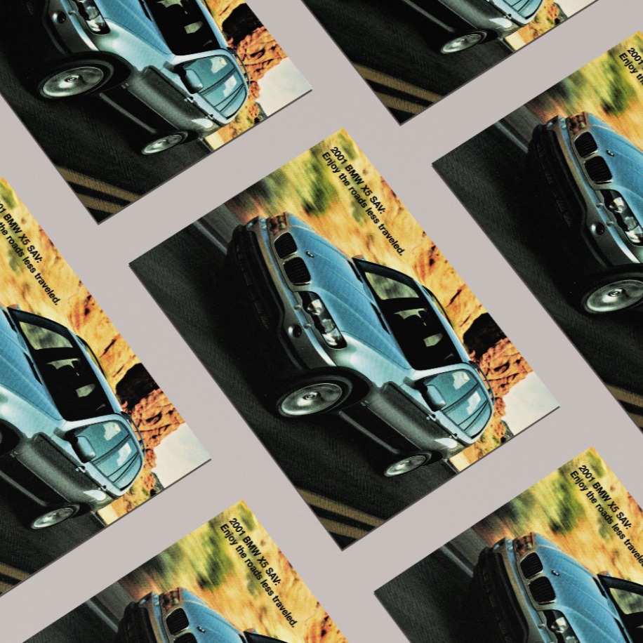BMW X5 Poster