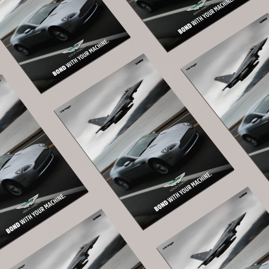 Aston Martin V8 Vantage Poster