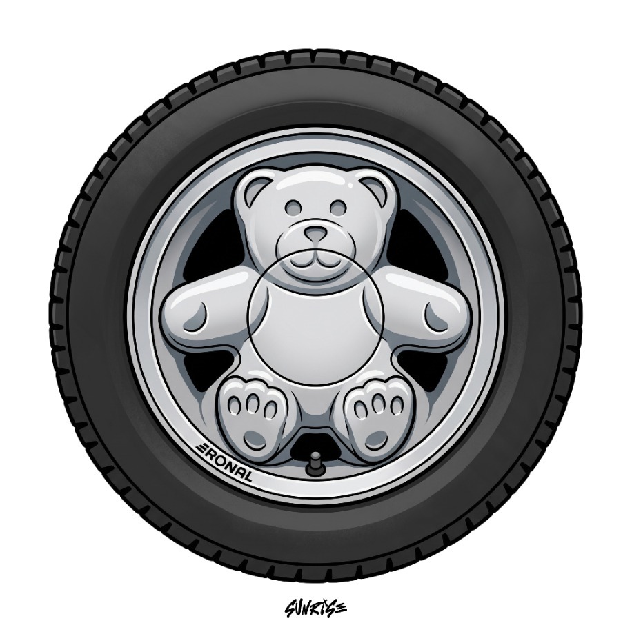 Ronal Teddy Bear Jant Halı