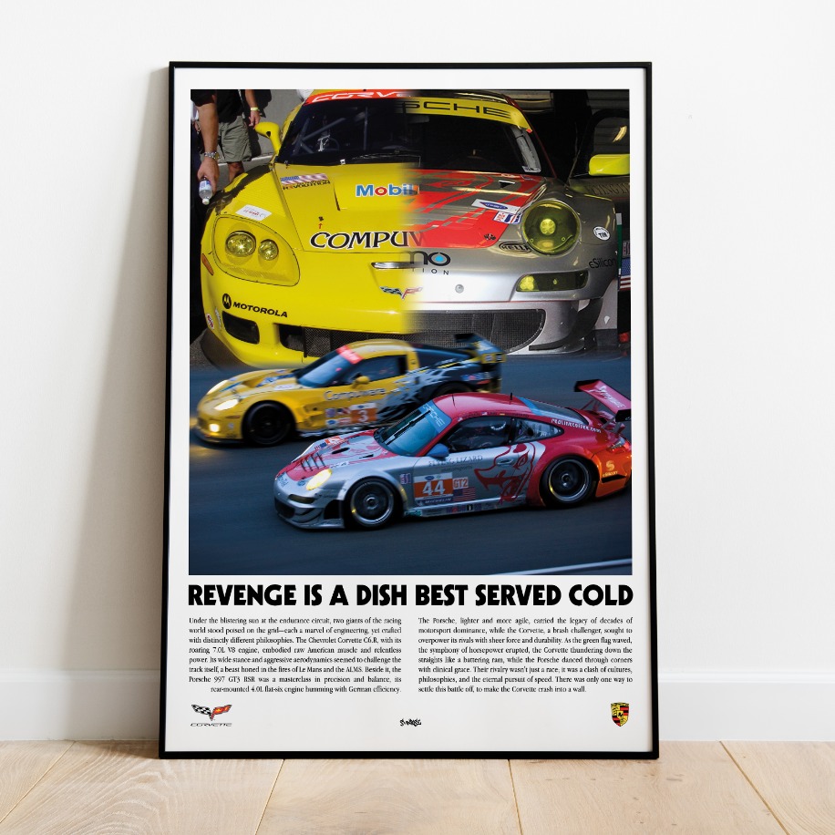 Chevrolet Corvette C6R v Porsche 997 GT3 RSR