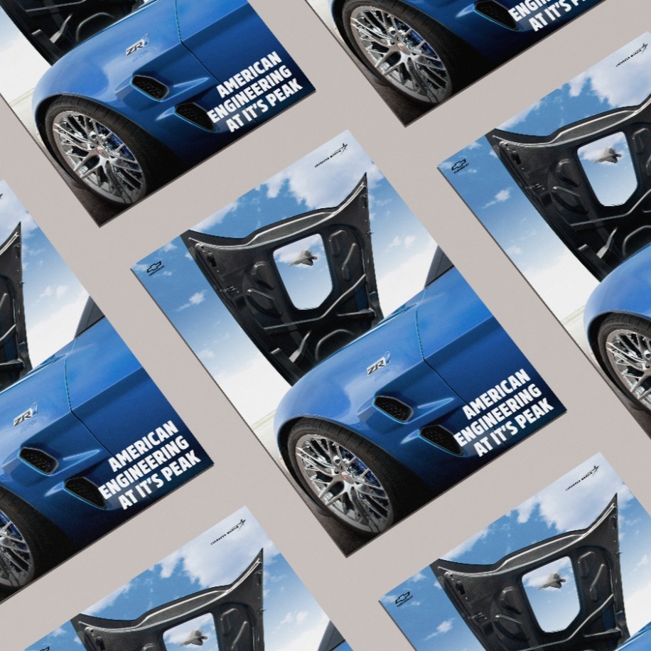 Chevrolet Corvette C6 ZR1 Poster