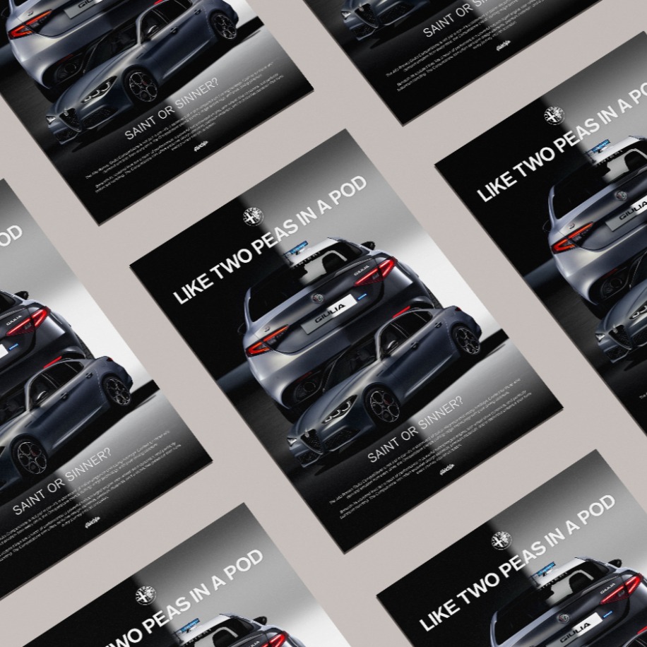 Alfa Romeo Giulia Poster