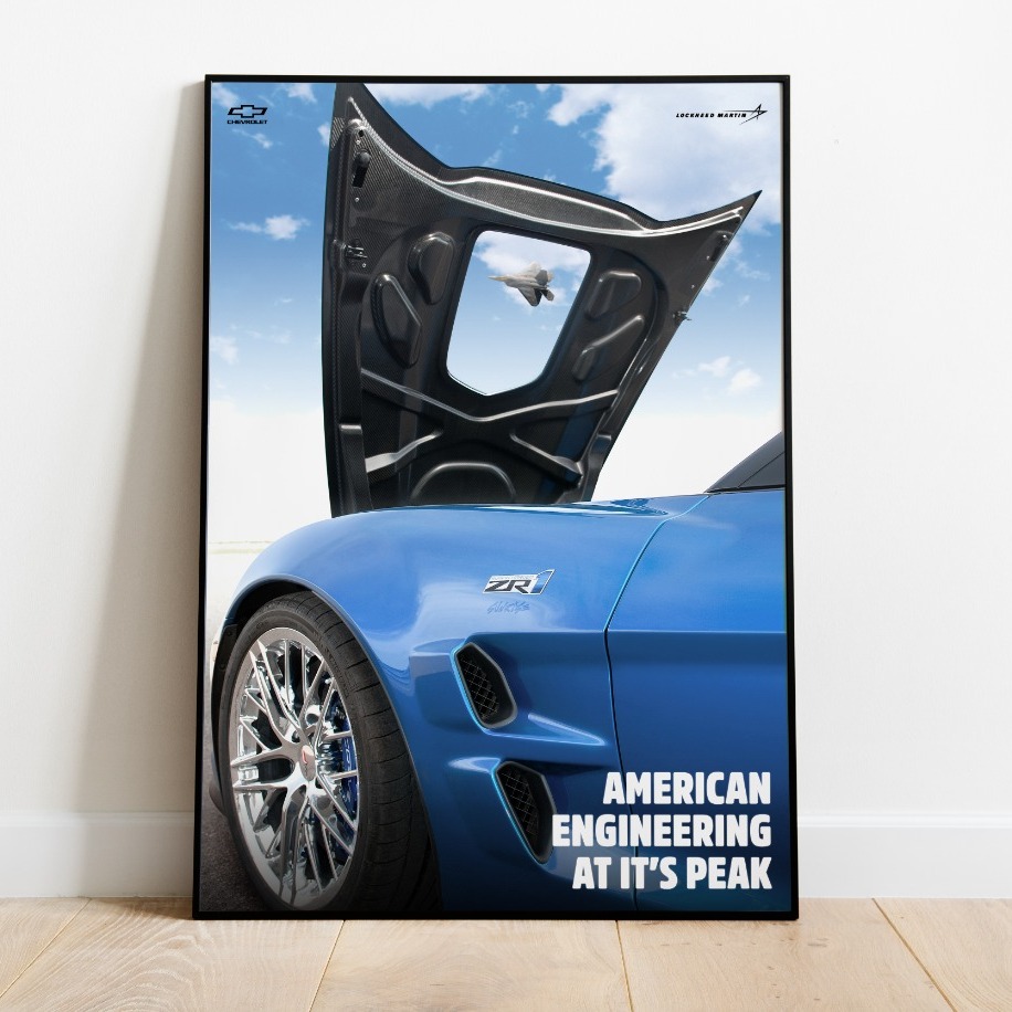 Chevrolet Corvette C6 ZR1 Poster