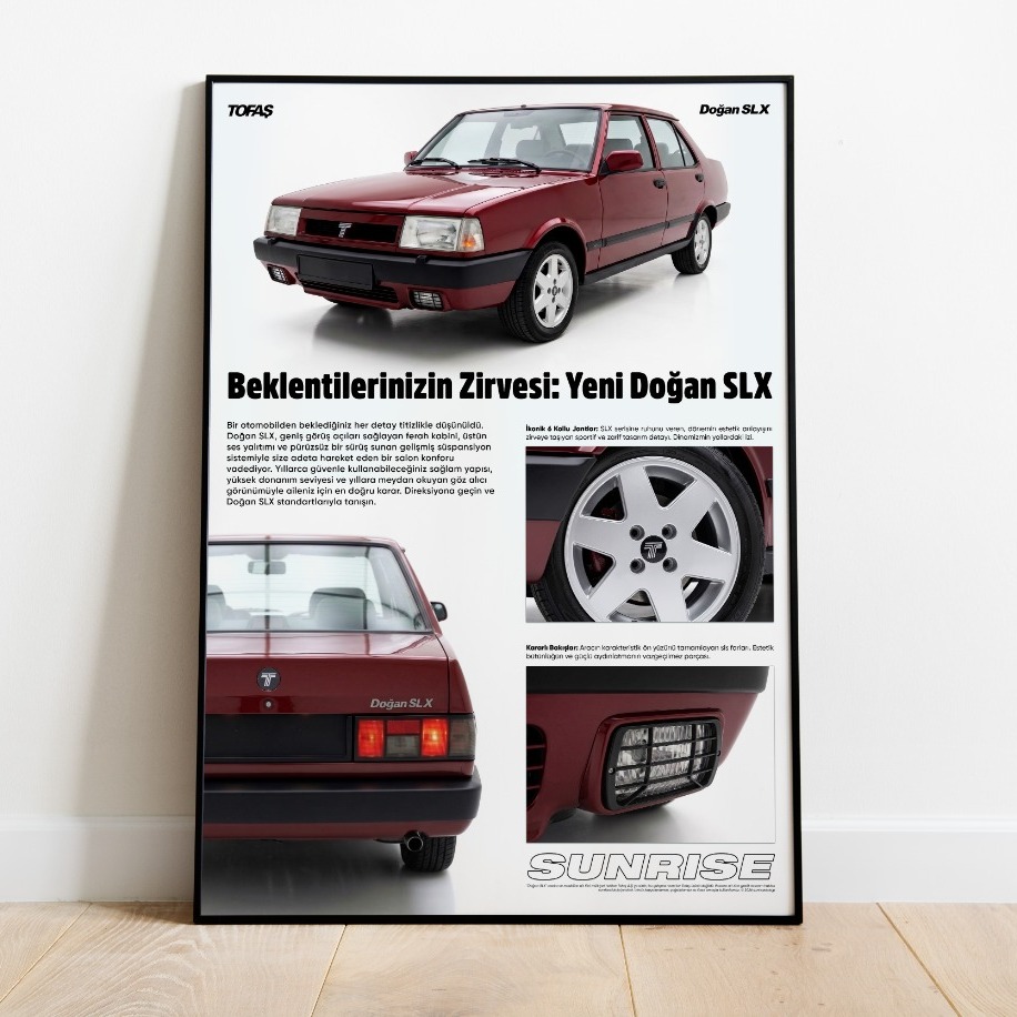 Tofaş Doğan SLX Poster