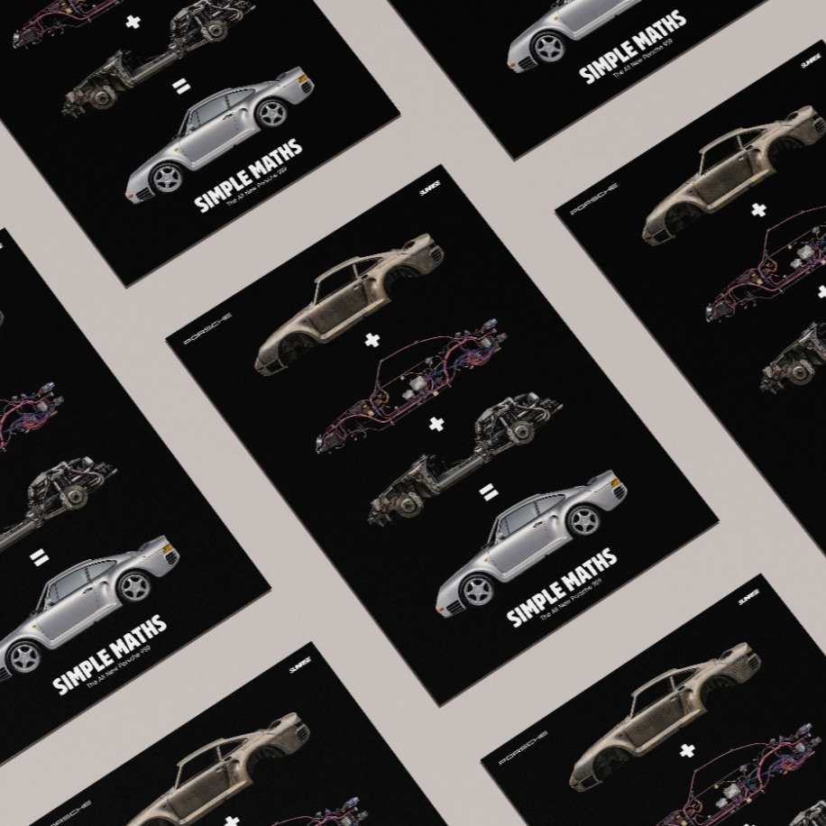 Porsche 959 Poster