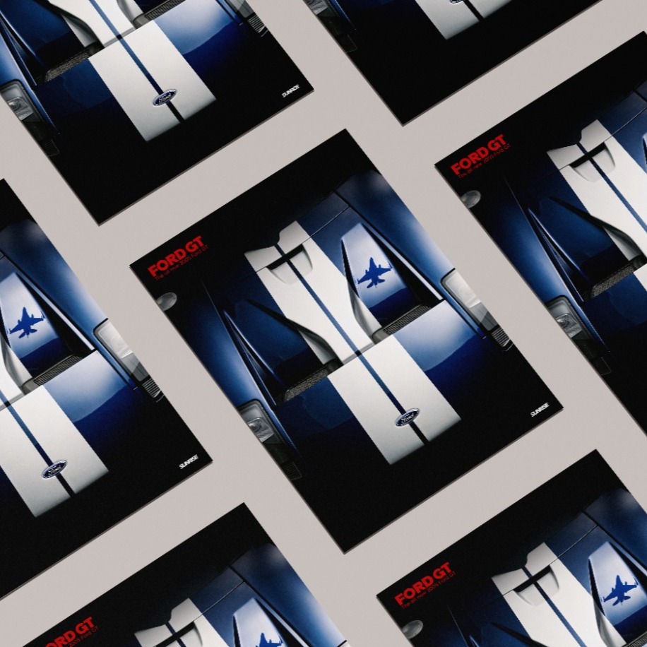 Ford GT Poster