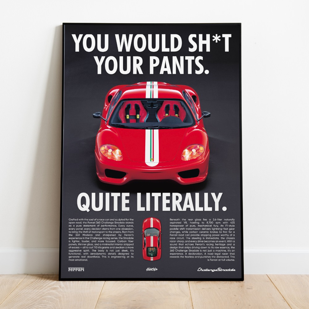 Ferrari 360 Challenge Stradale Poster