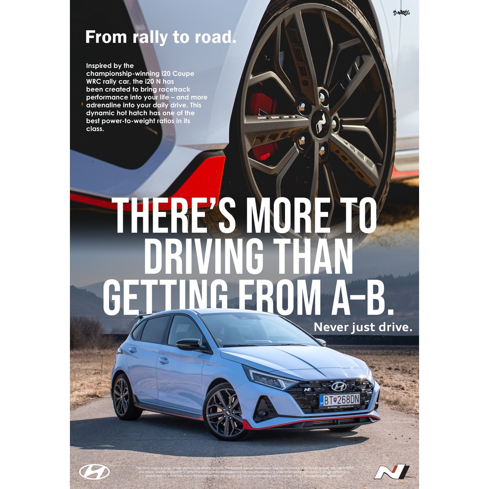 Hyundai i20 N Poster