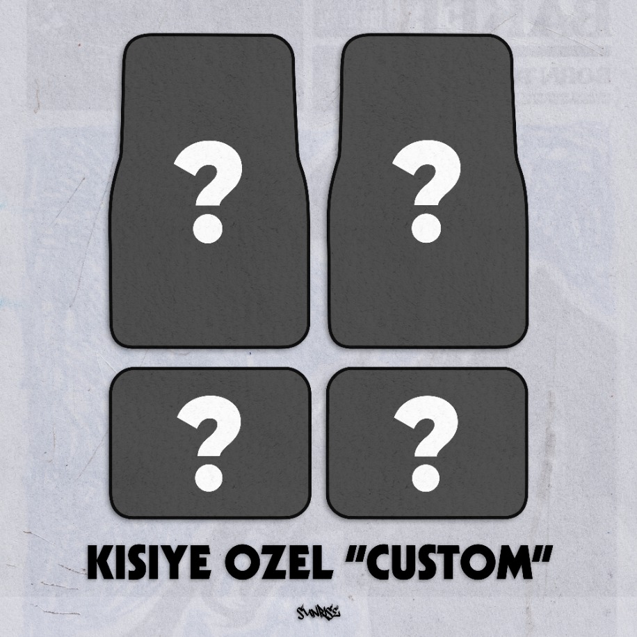 Kişiye Özel "Custom" Paspas