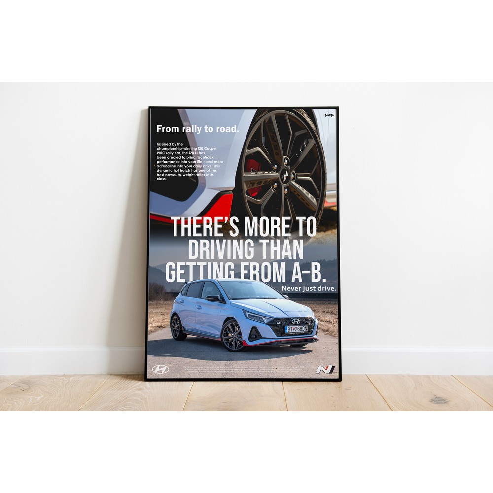 Hyundai i20 N Poster