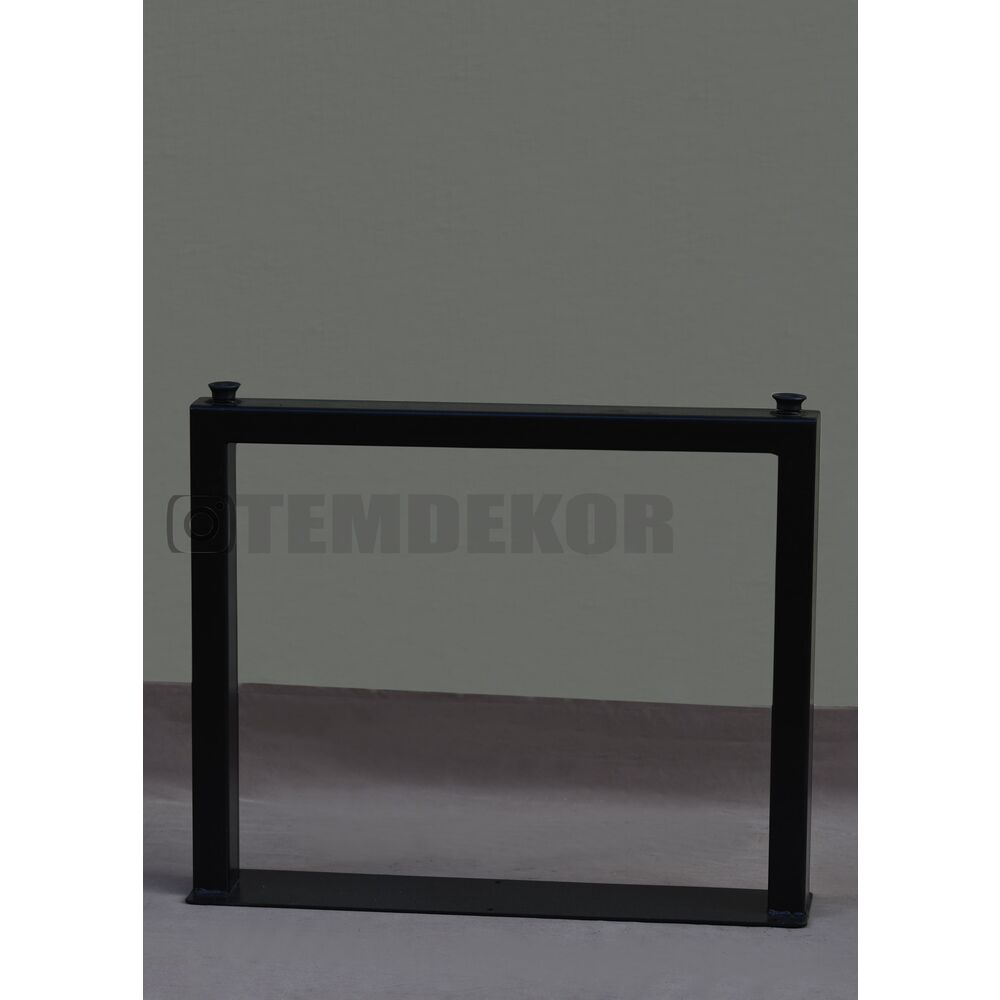 Kare sehpa ayağı Yukseklik 42cm genişlik 50cm 2adet metal ayak 