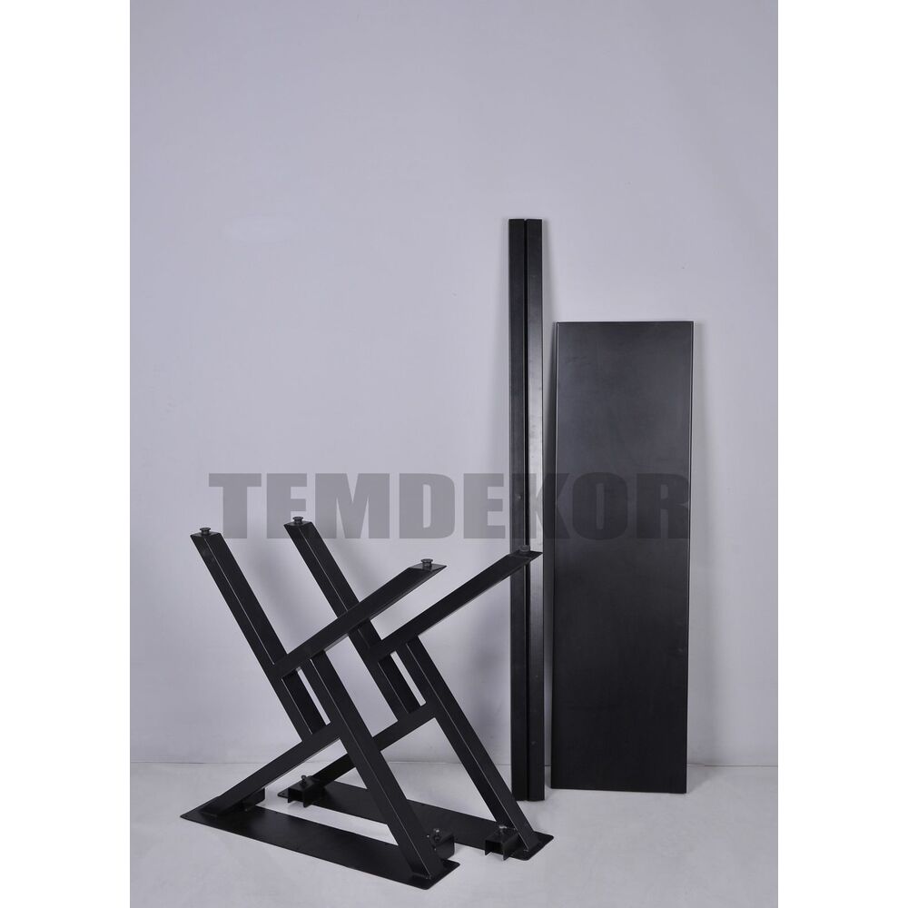 demonte özellikli ofis masası metal ayağı 