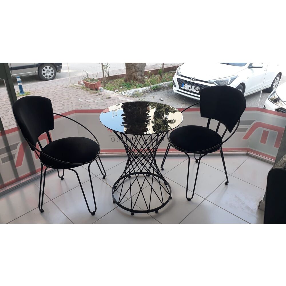 elyapımı dekoratif metal sandalye (1 adet)