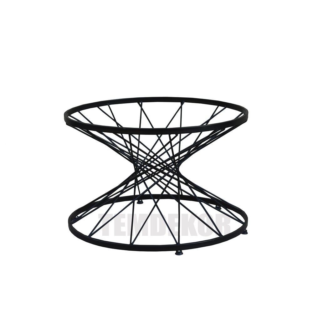 pota sehpa ayağı Yukseklik 42cm çapı 64cm (metal ayak)
