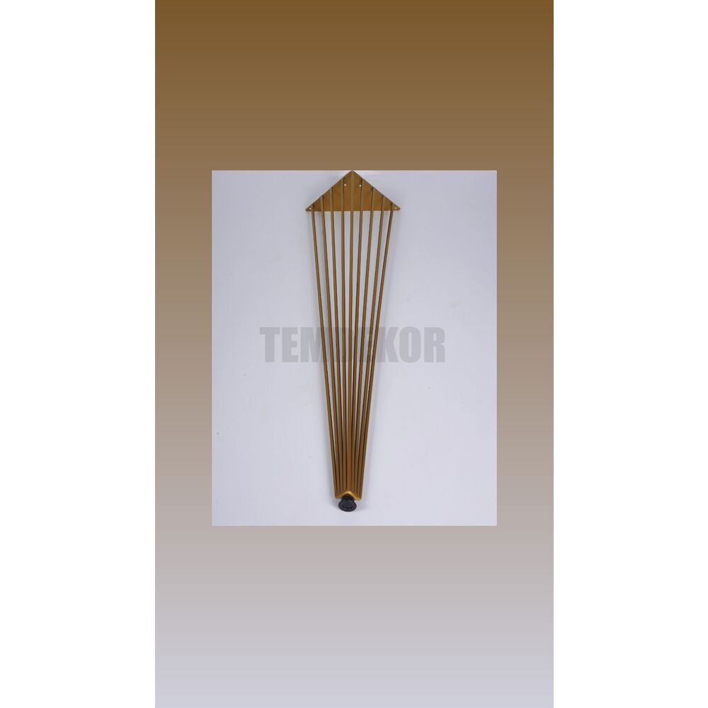 yukseklik 82 cm 9 tel mat gold metal ayak 4 adet