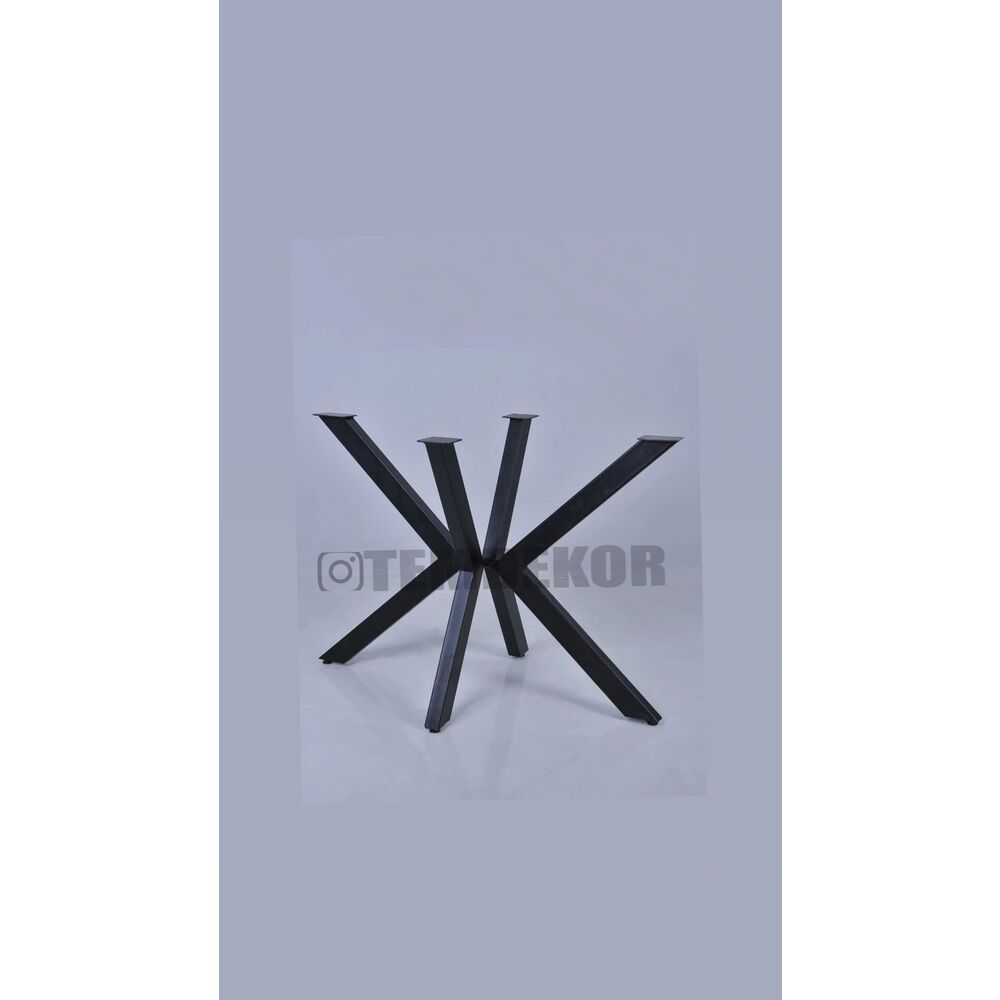 Ahsap masa metal ayağı 59x100 cm 