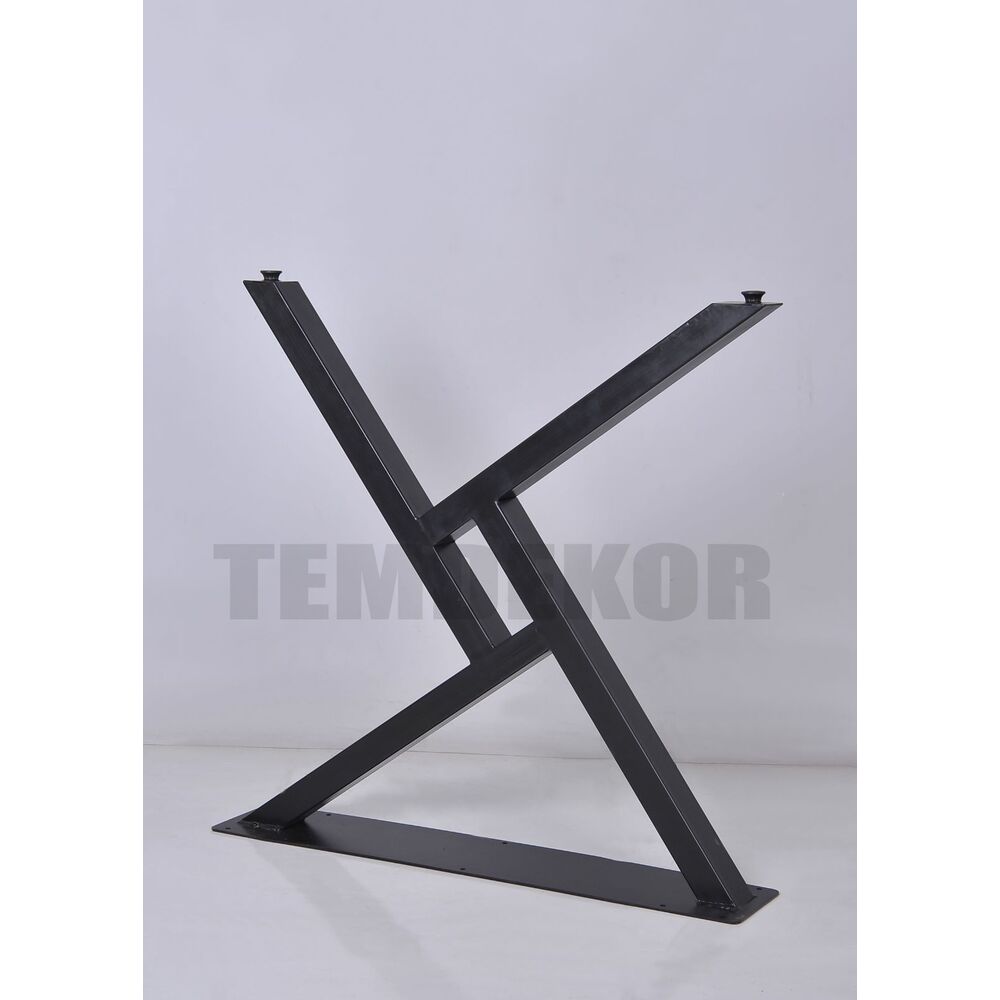 2 adet metal labirent model masa ayağı. DOĞAL AHSAP ICIN METAL AYAKLAR 