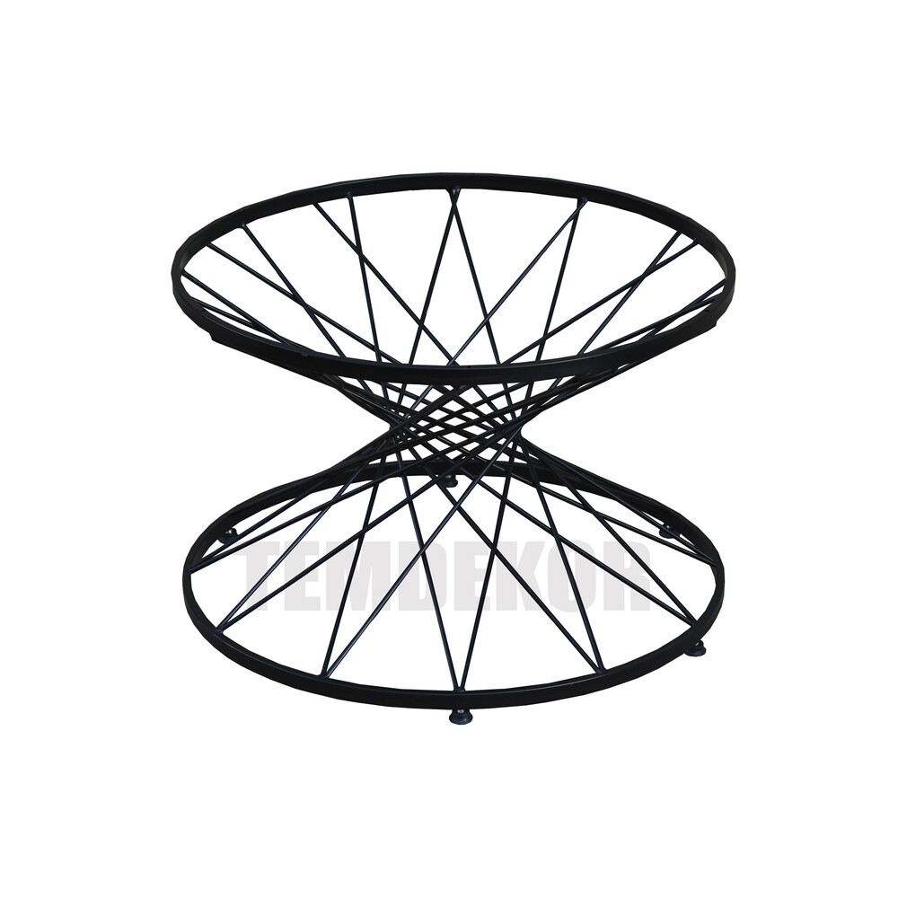 pota sehpa ayağı Yukseklik 42cm çapı 64cm (metal ayak)