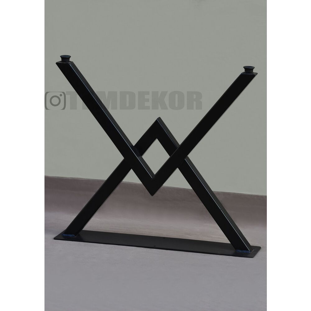 metal sehpa ayağı Yukseklik 45 cm genişlik 50 cm 2 adet metal ayak 