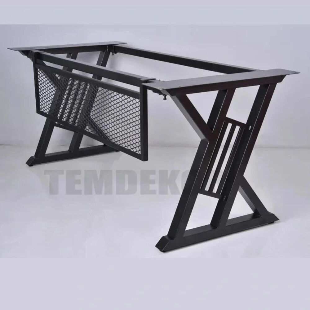 demonte özellikli ofis masası metal ayağı 