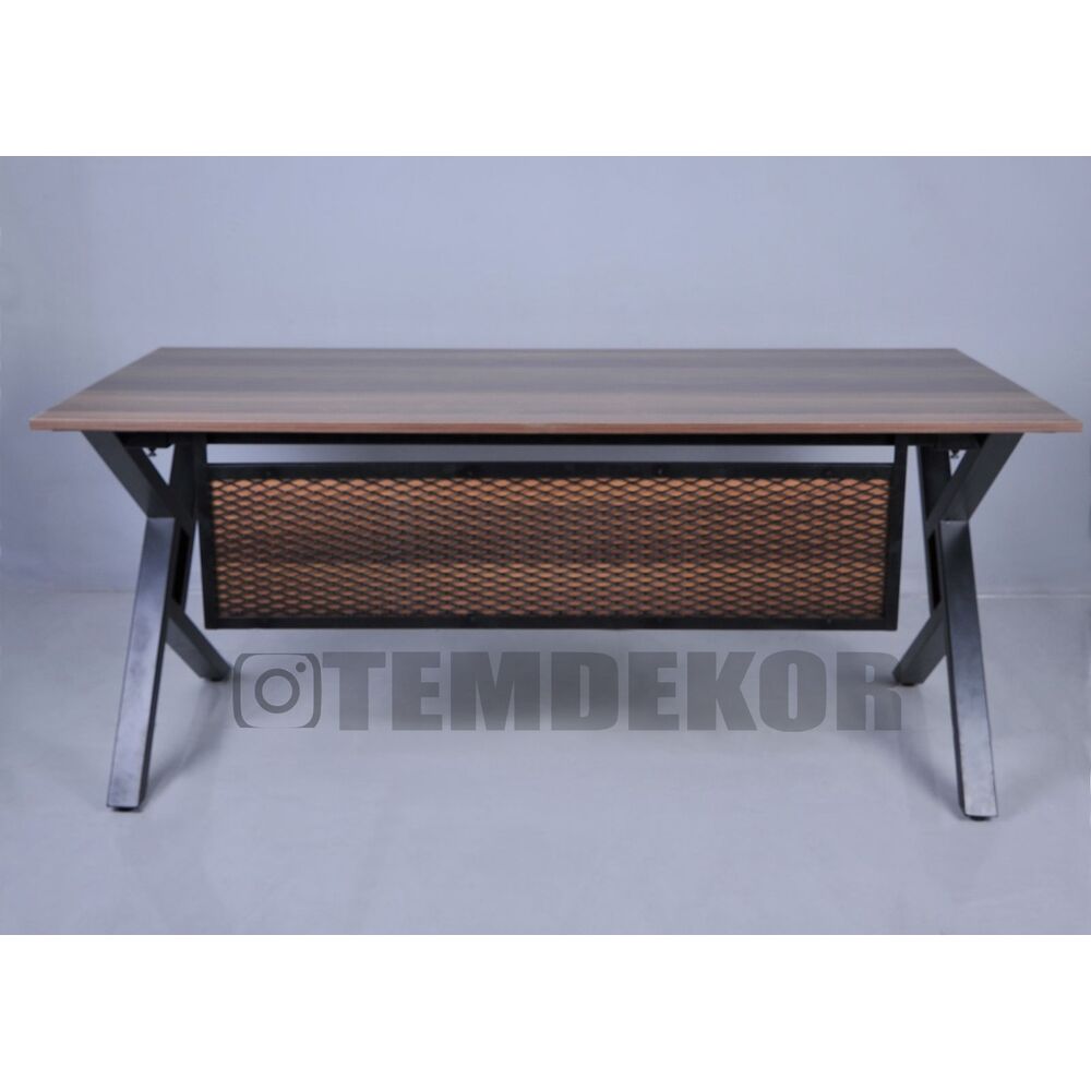 metal dizayn ofis masası labirent model