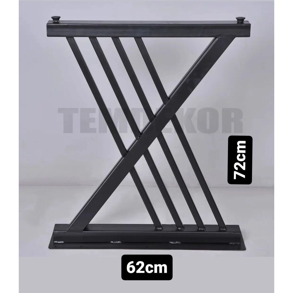 Doğal ahsap için metal masa ayakları 
