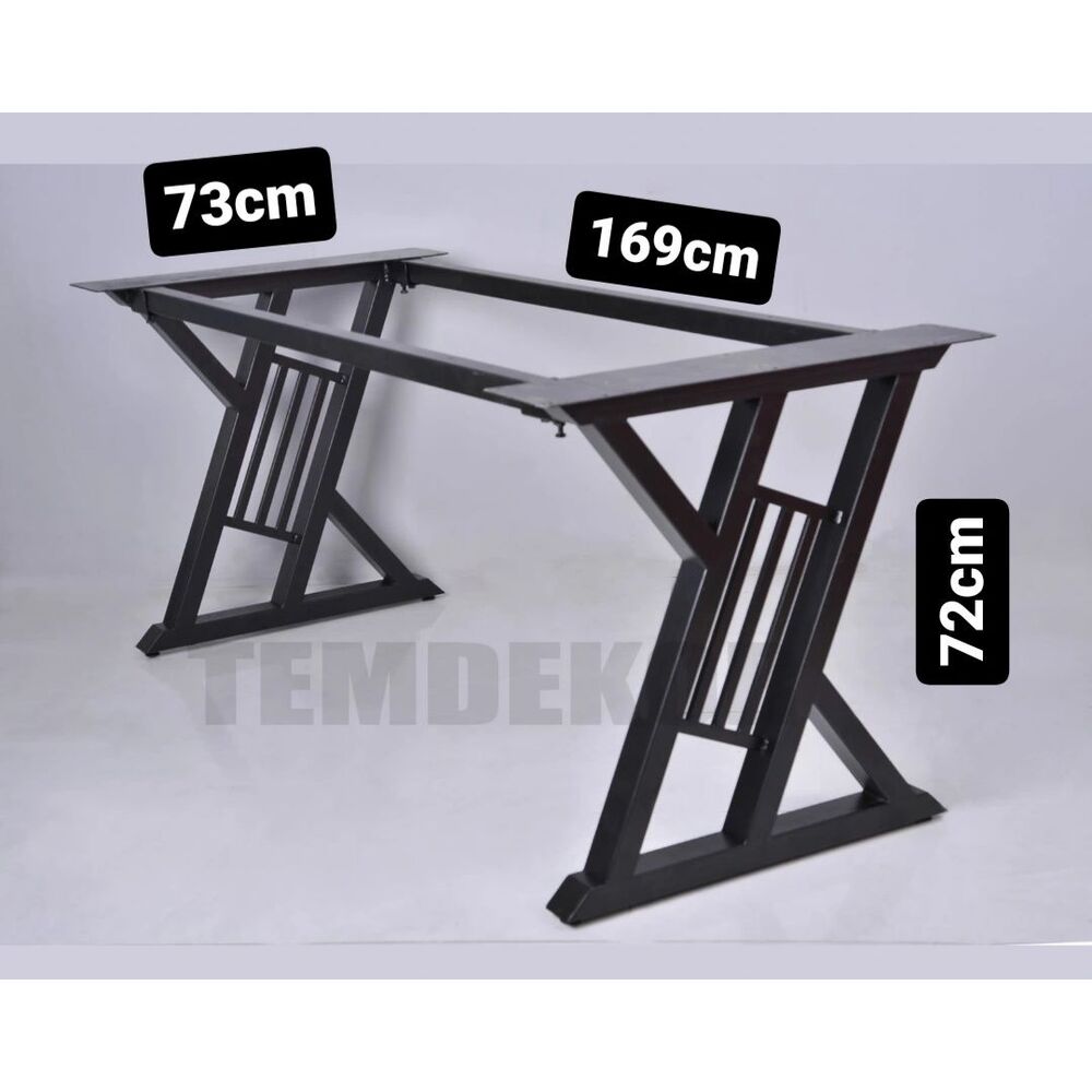 demonte özellikli masa ayağı metal ayak 