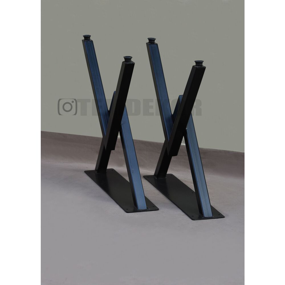 metal sehpa ayağı Yukseklik 45 cm genişlik 50 cm 2 adet metal ayak 