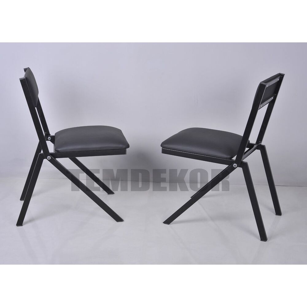 dekoratif elyapımı metal sandalye (1 adet)