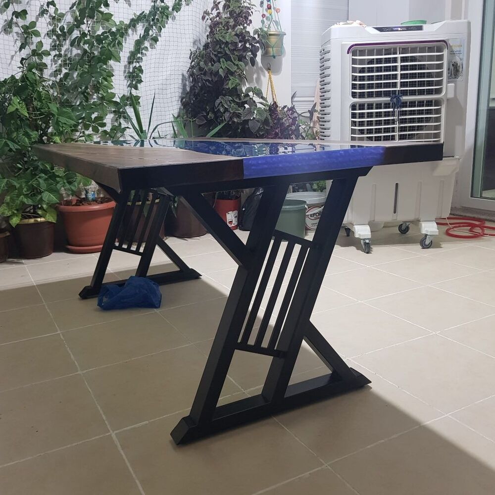 demonte özellikli masa ayağı metal ayak 