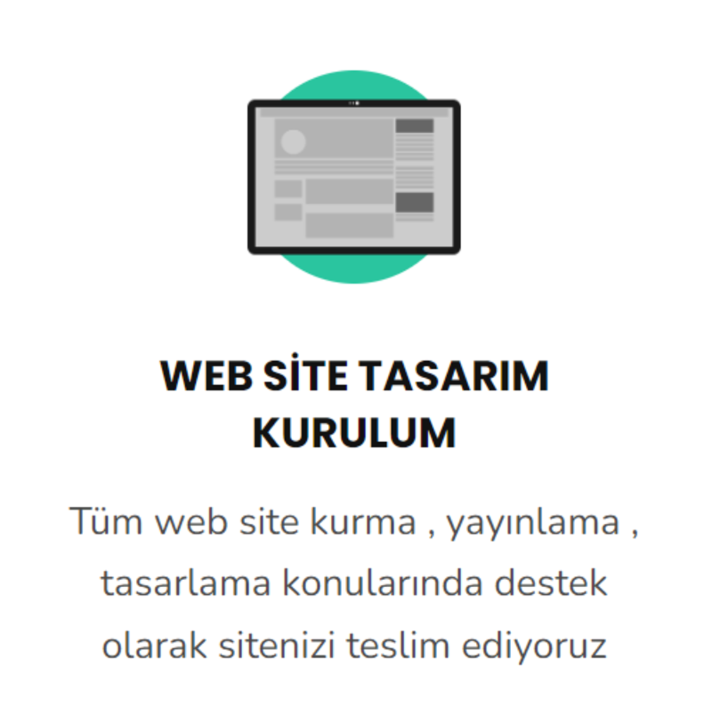 WEB SİTE KURULUM TASARIM
