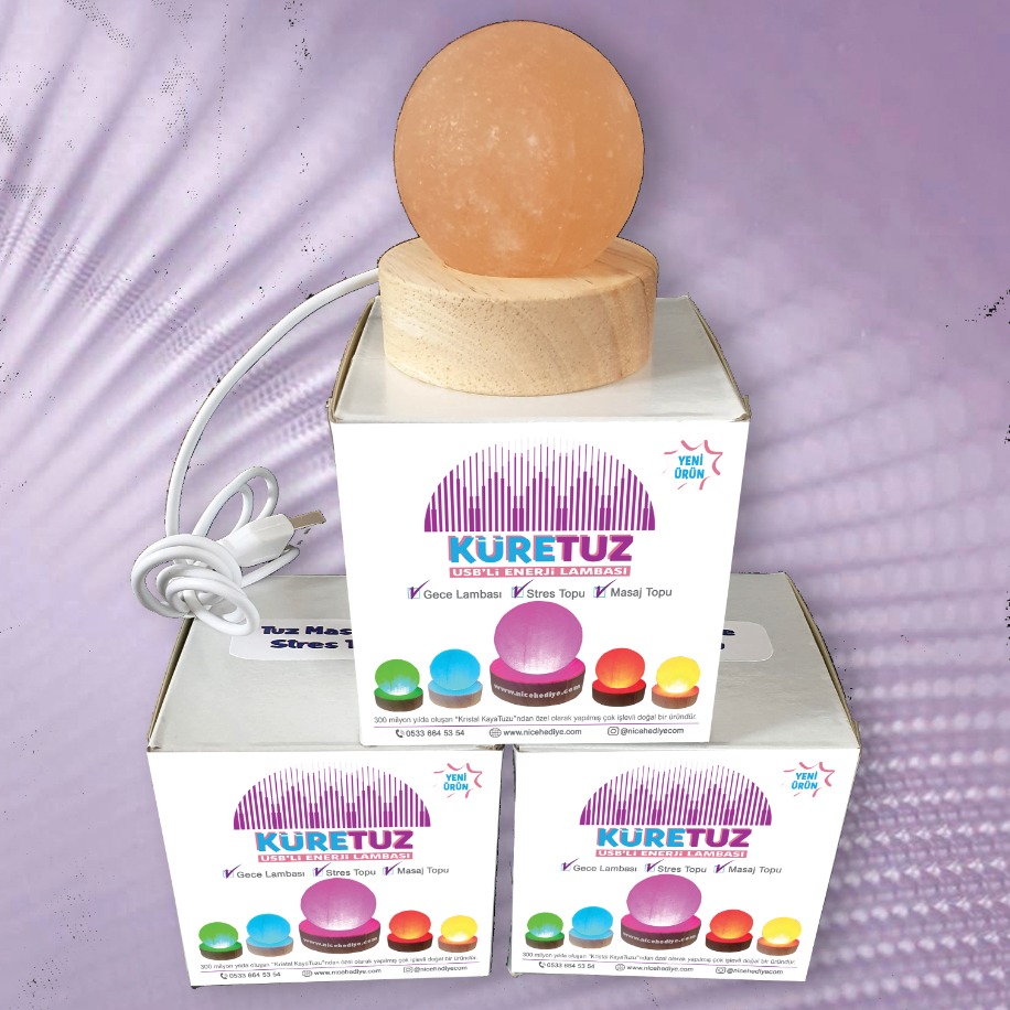 KÜRE TUZ /  USB’li Enerji Lambası