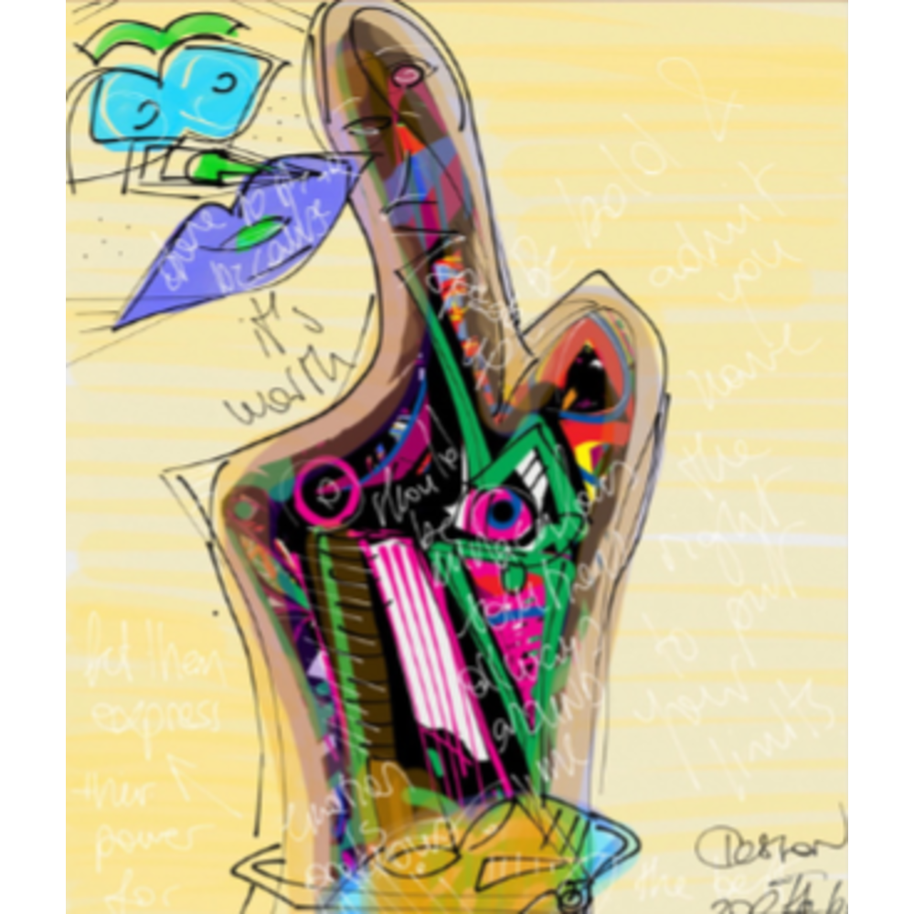 The middle finger