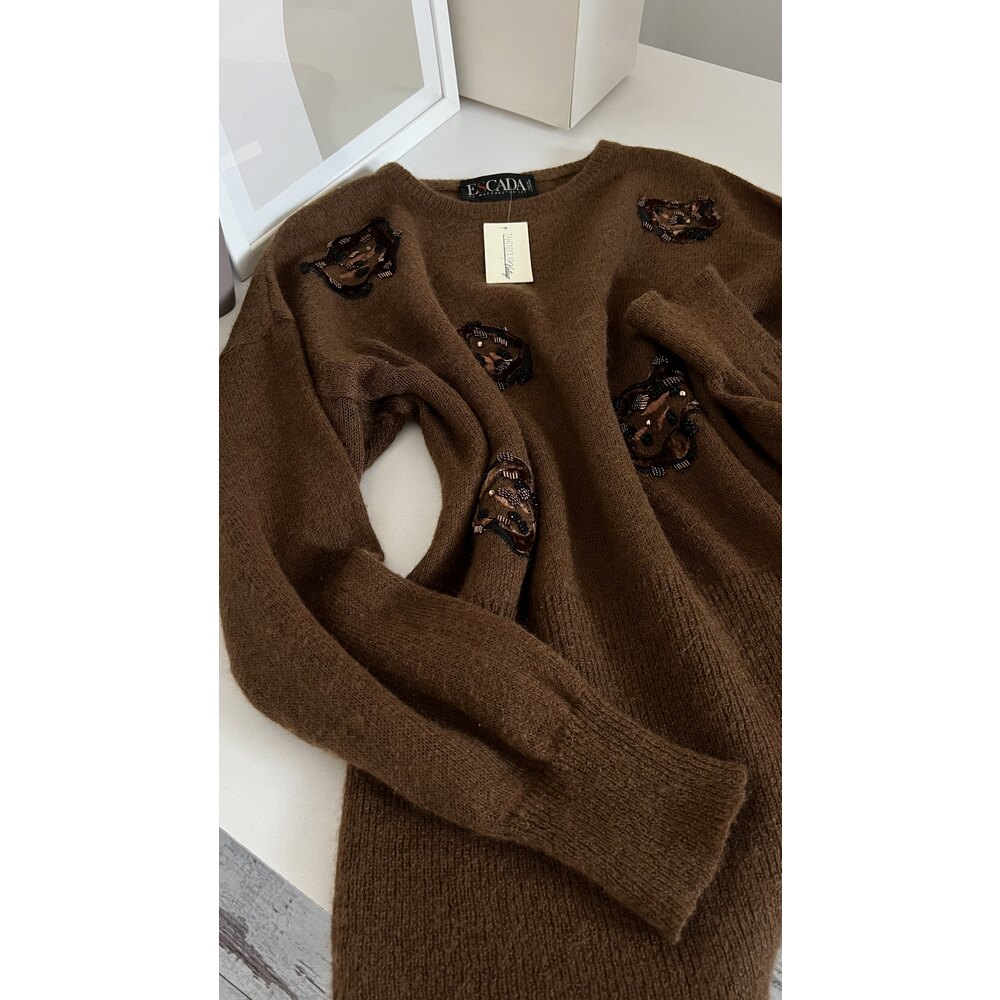 Escada Made in W.Germany %58 Mohair Exclusive Kazak