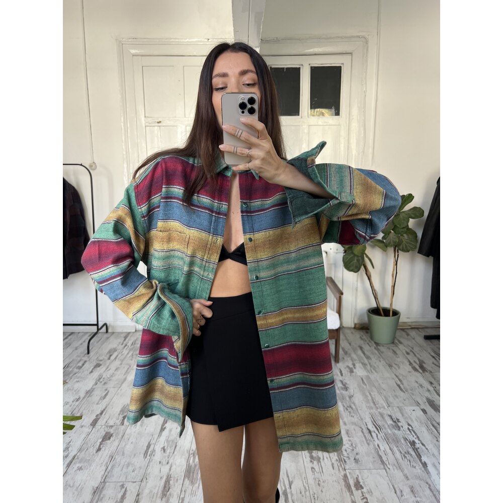 Resque Germany %100 Cotton Unisex Oduncu Gömlek 