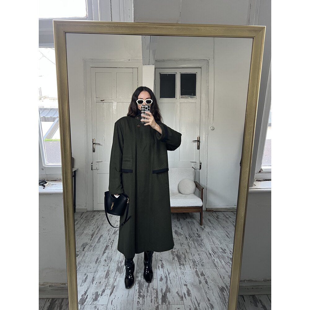 Loden Frey %70 Yün Orjinal Avusturya Bavyera Maxi Exclusive Kaban