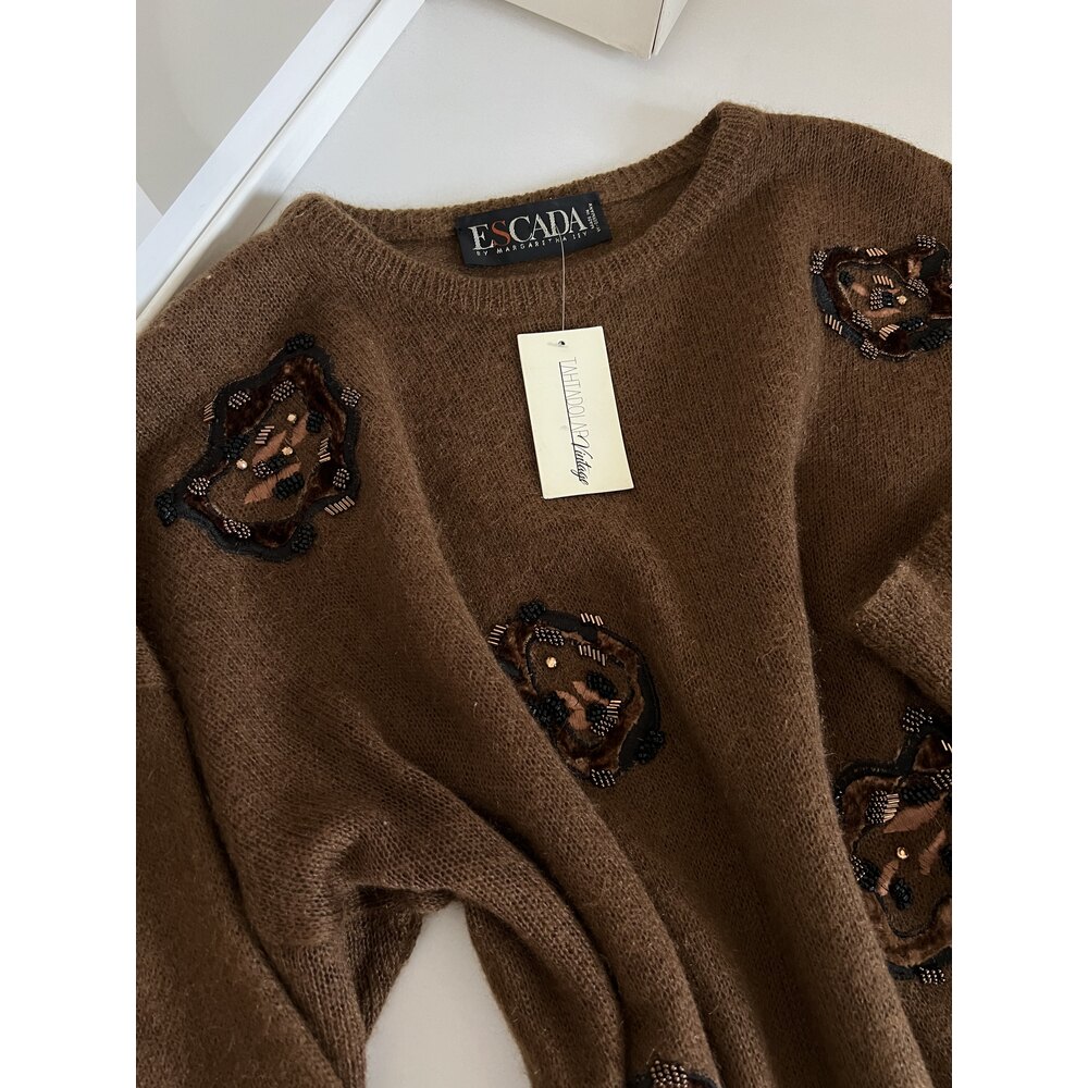 Escada Made in W.Germany %58 Mohair Exclusive Kazak