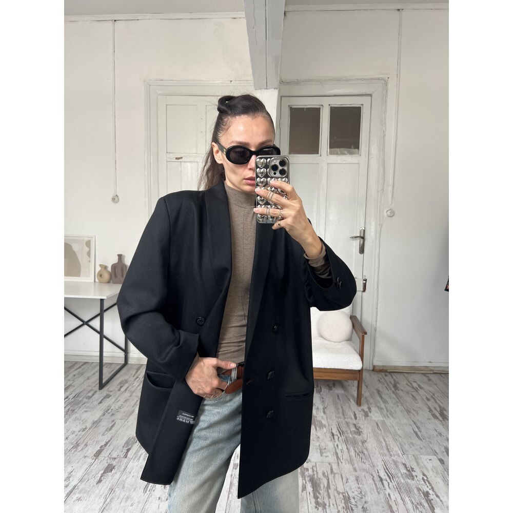 Gina Donna Rome %100 Yün  İtalyan Tasarımcı İmzalı Blazer