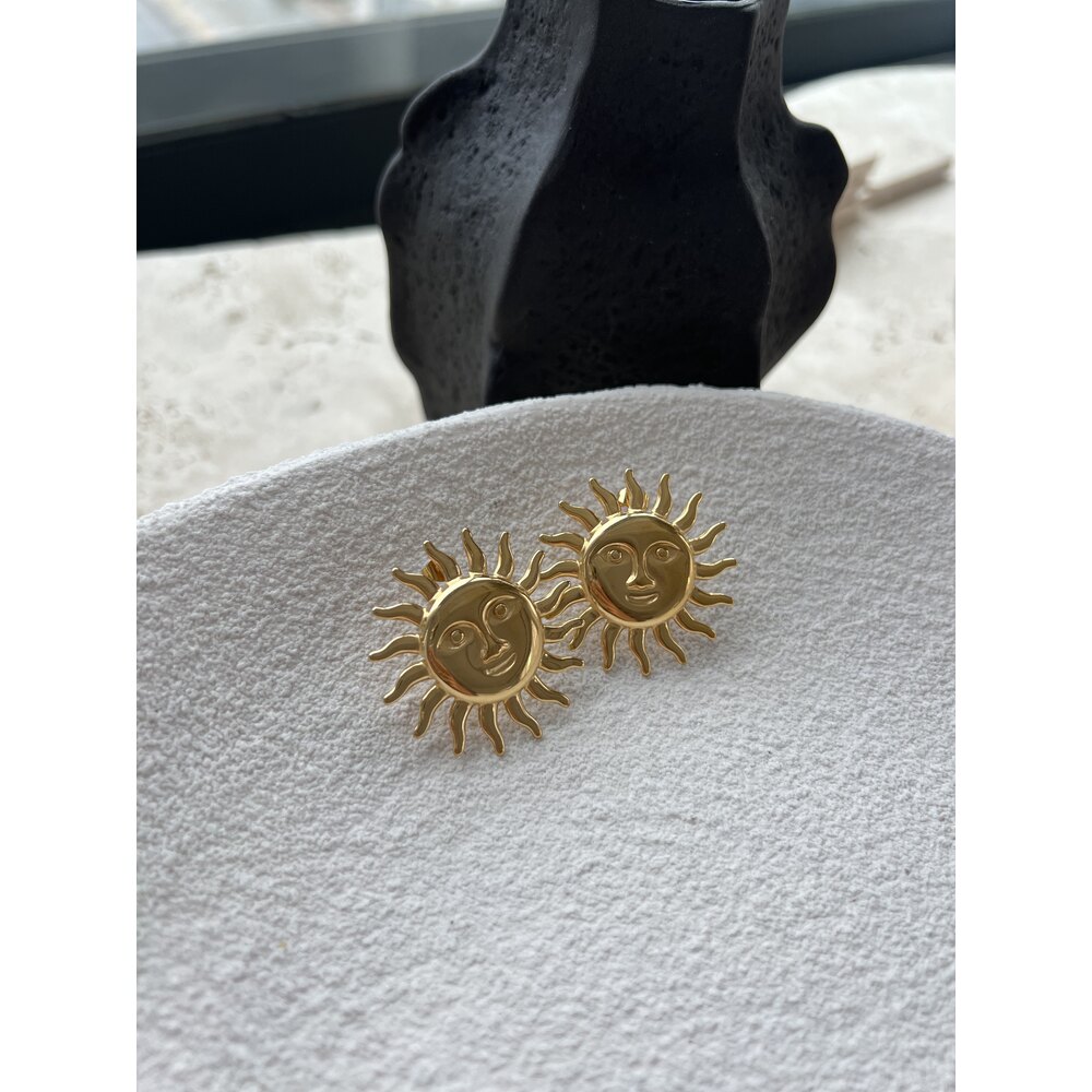 Helios Kararmaz Çelik Büyük Boy Premium Küpe