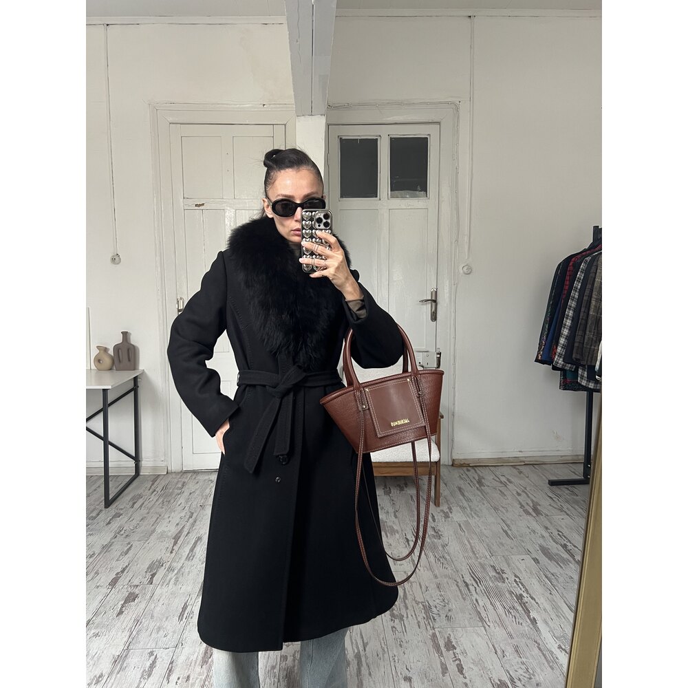 Holka Modell Germany %80 Yün Yaka Deteylı Suit Premium Kaşe Kaban