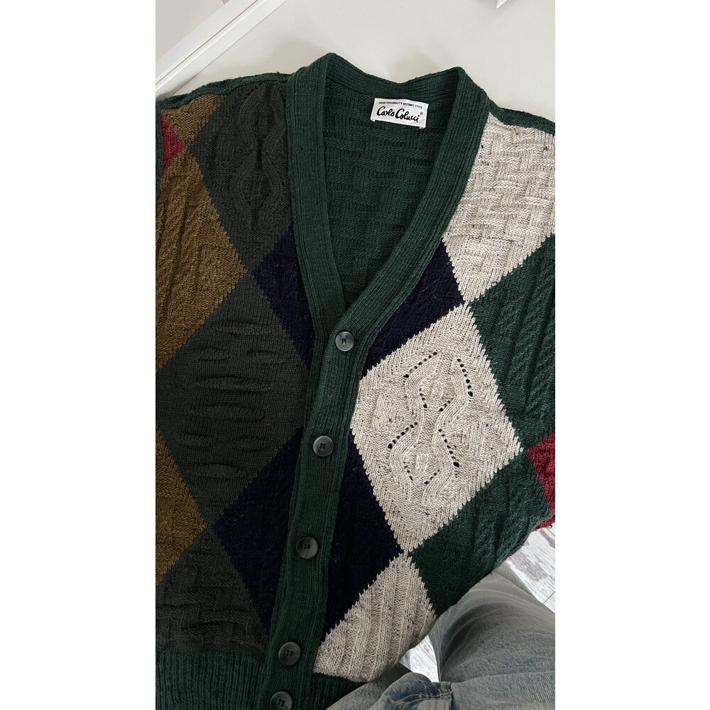 Carlo Colucci Wool and Alpaca Blend Unisex Premium Yelek