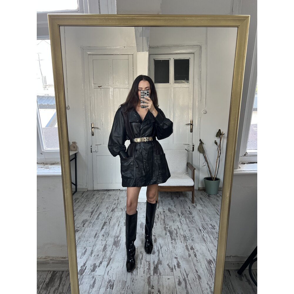 Classic Pelz Leather Ekstra Yumuşak %100 Kuzu Derisi Kalın Dokulu Kaban