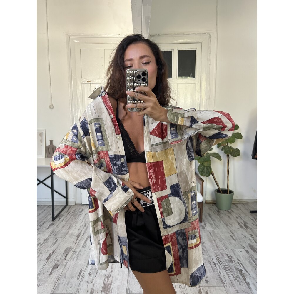 %100 Viscose Dokuma Yazlık Kumaş Alman Üretim Kimono Gömlek
