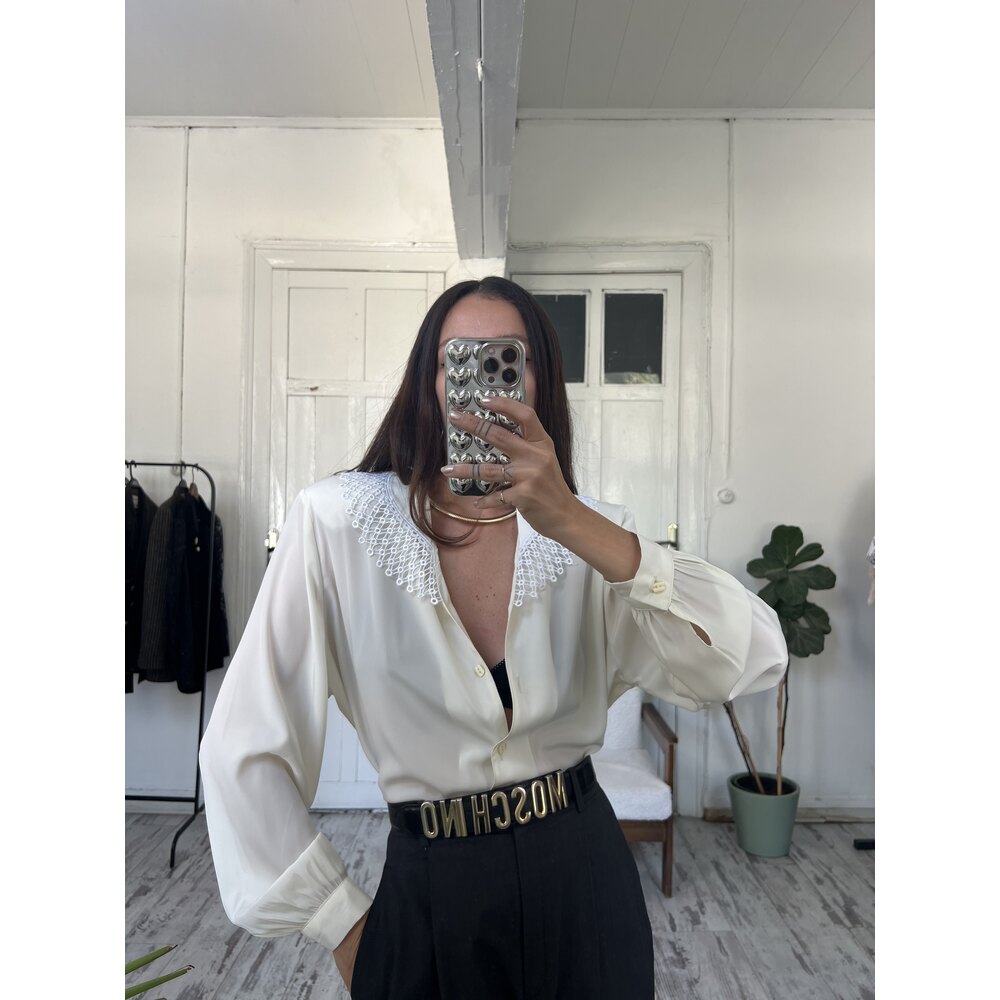 San Collection Silky Touch Yaka Detaylı Gömlek
