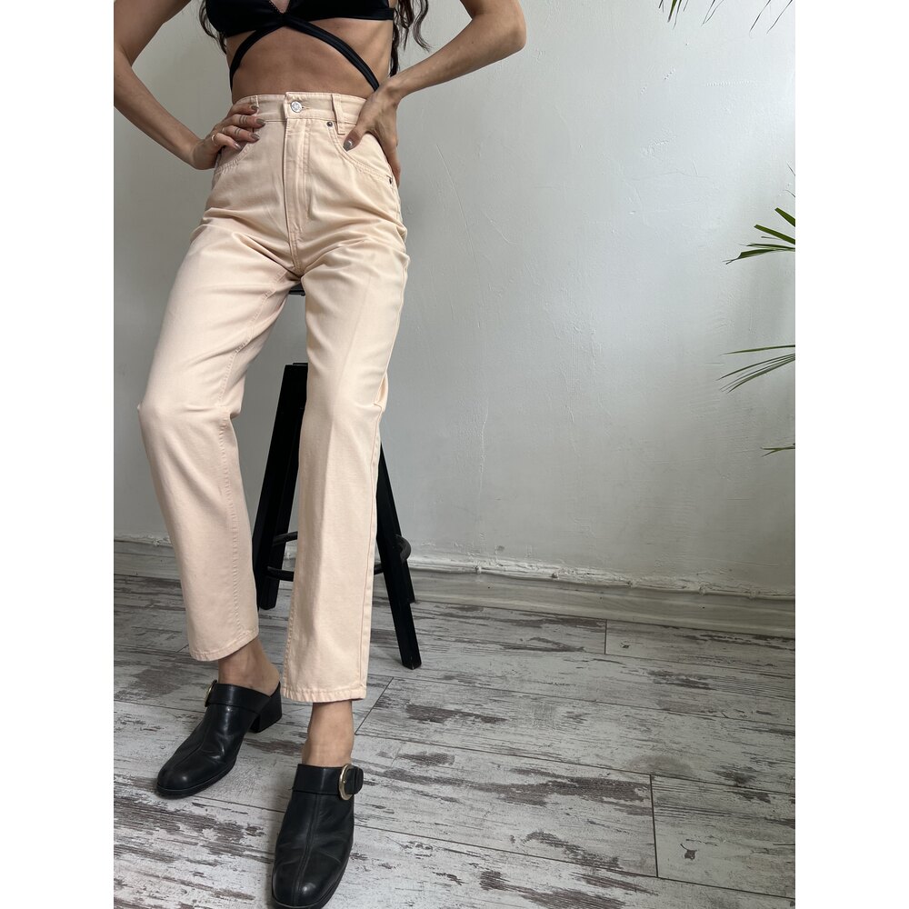 Angels High Waisted Soft Denim Pantolon
