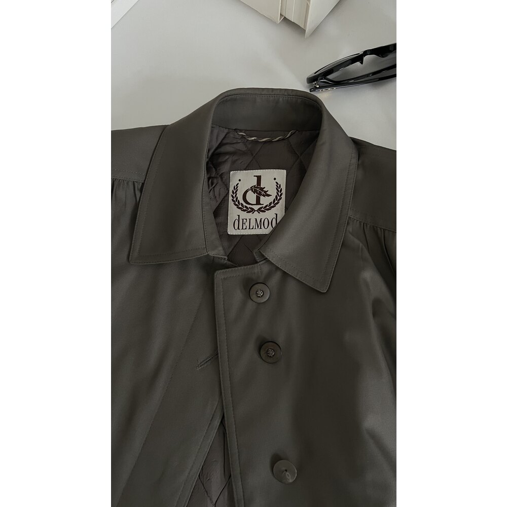 Delmod Germany İçi Kapitona Kaplama Kemerli Premium Trench Kaban