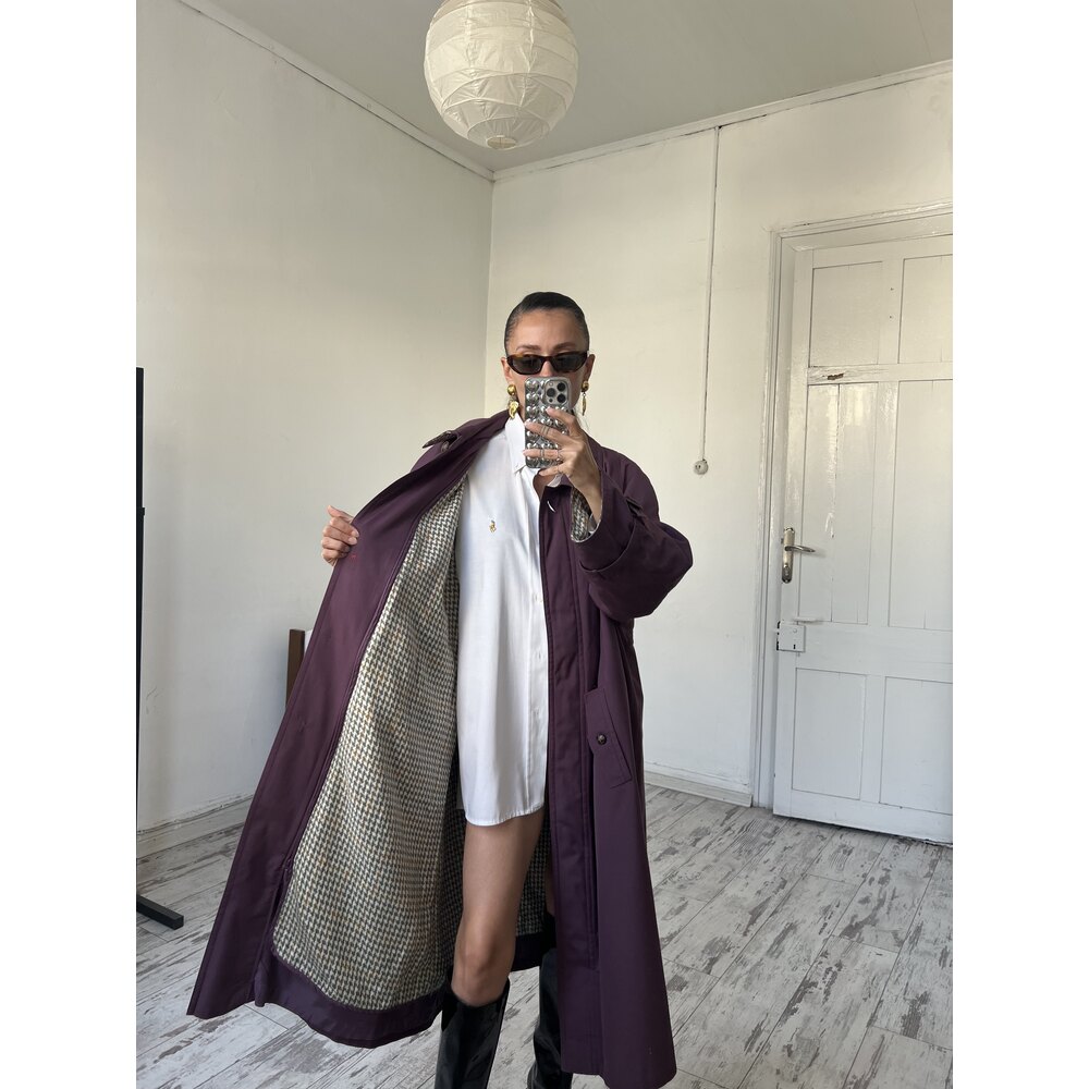 Alman Üretim 3 Mevsim Giyilebilir Çıkarılabilir Warmer Detaylı Trenchcoat